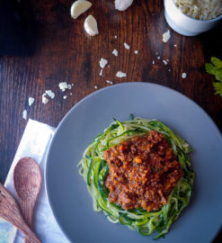 Zoodles and Homemade Pasta Sauce