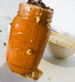 Pumpkin Pie Overnight Oatmeal