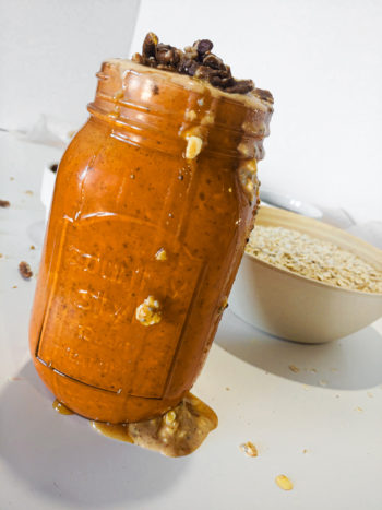 pumpkin pie overnight oats